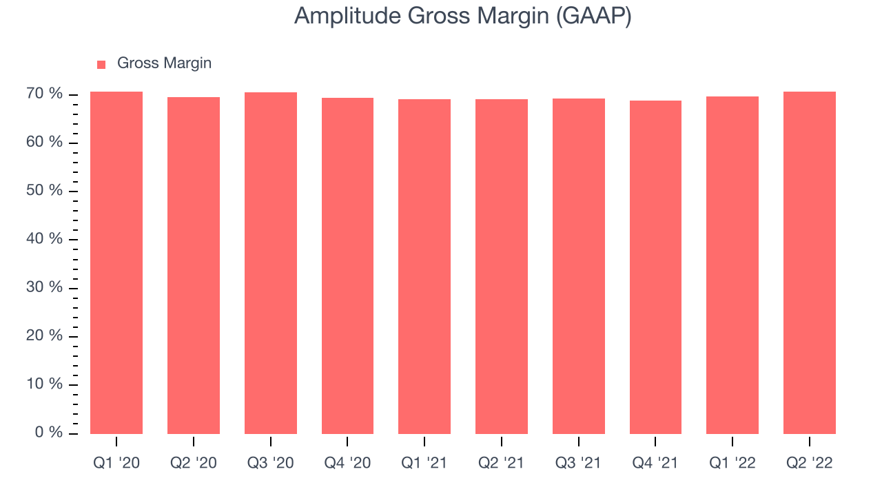 Amplitude Gross Margin (GAAP)