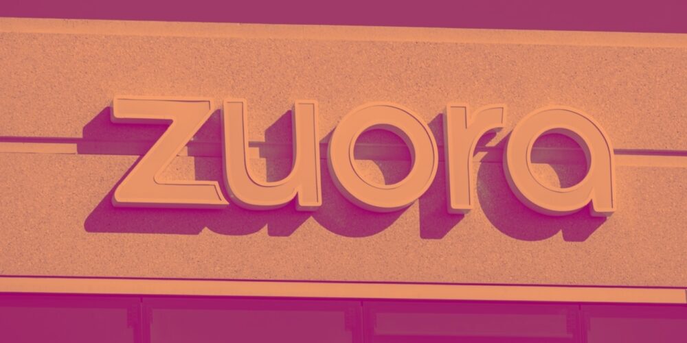 Zuora (NYSE:ZUO) Beats Q1 Sales Targets, Next Quarter Sales Guidance Is Optimistic Cover Image